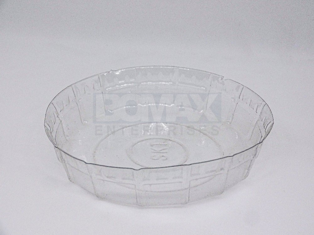 Transparent PVC Desert Serving Blister Bowl, Material Grade: Food Grade, 100 Mm Diameter