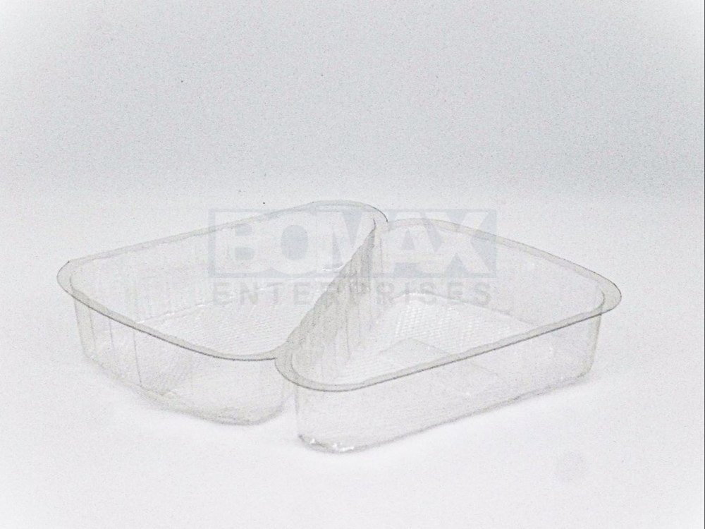 Bomax PET Twin Pastry Blister Tray, Material Grade: Food Grade, Capacity: 50-200 G