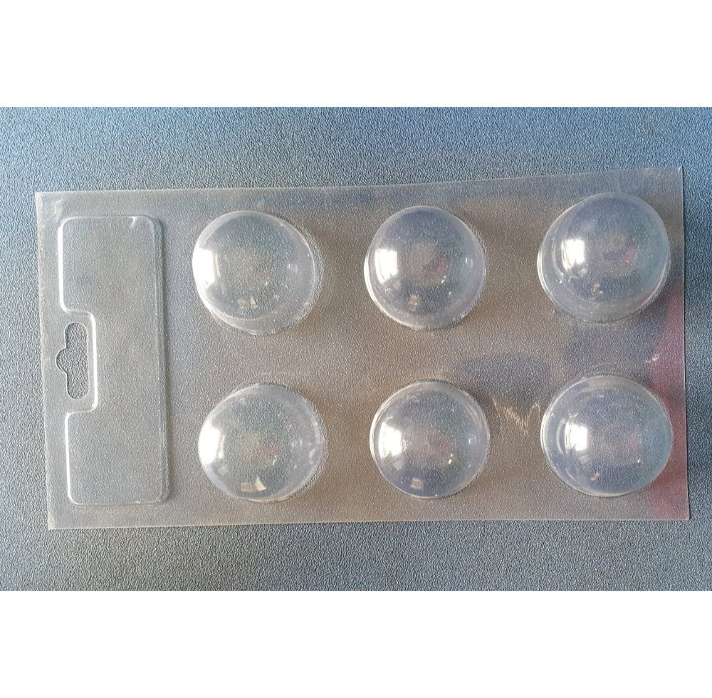 PVC Round Zero Watt Led Blister Packing Tray