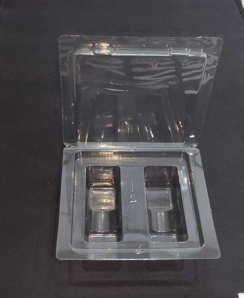 Square PET Pharmaceuticals Tube Blister Tray, Thickness: 2mm