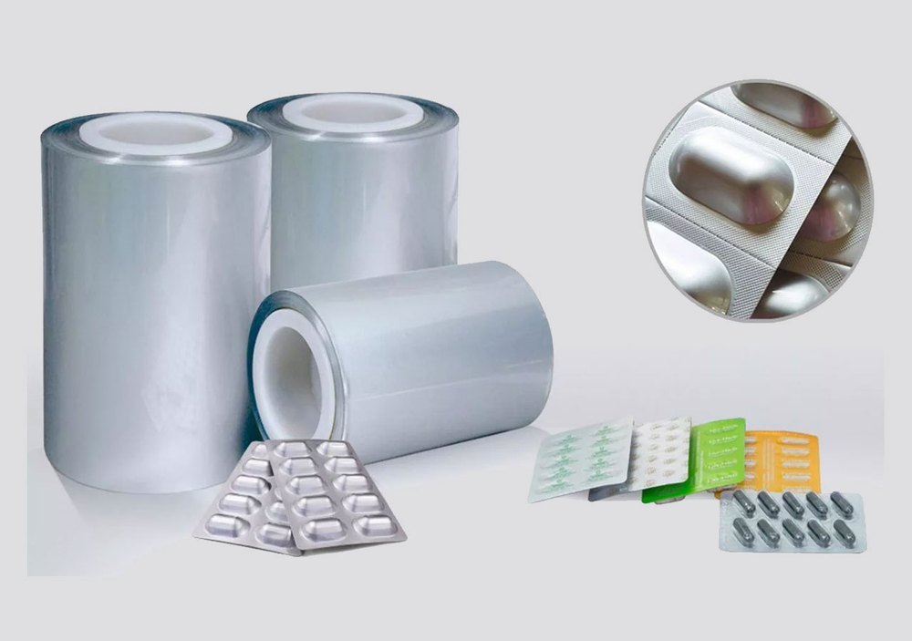 Silver Aluminium Blister Foil, Thickness: 5mm