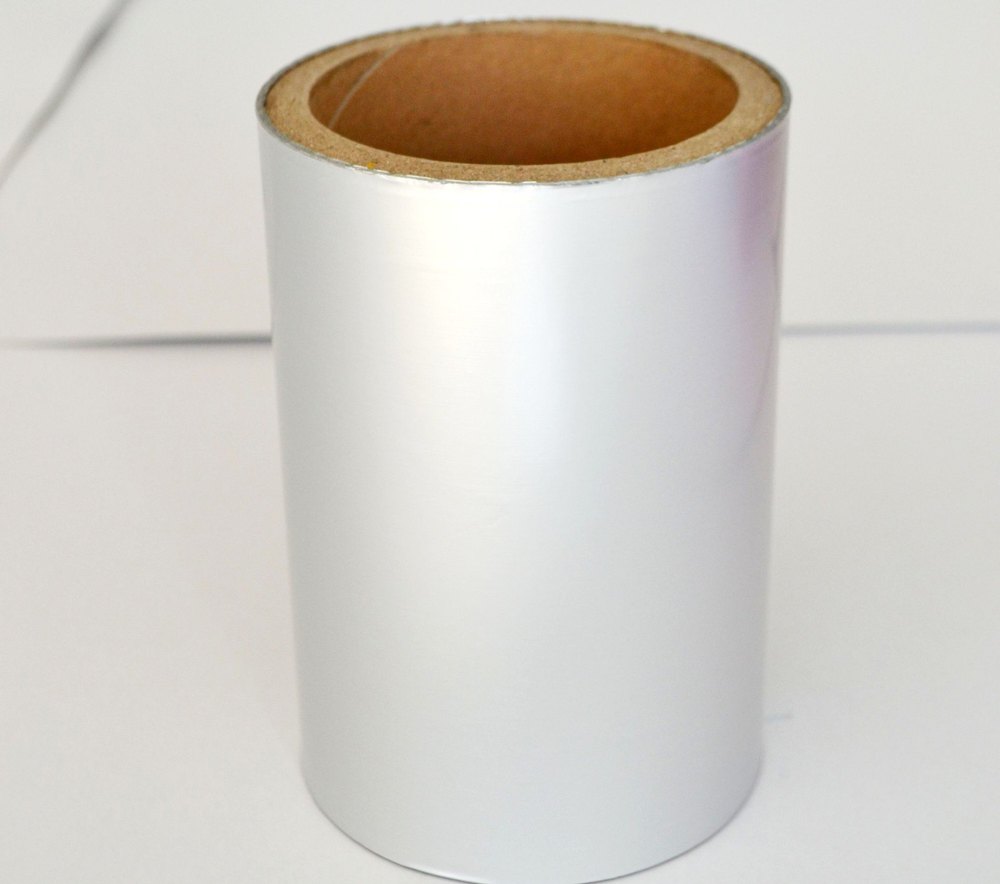 Silver Aluminium Slitted Size Blister Foil, For Packaging For Medicine, Thickness: 25 Micron
