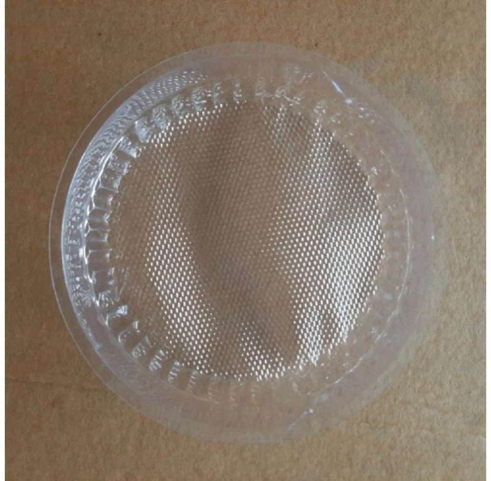 Transparent Circular Food Blister Containers, Round