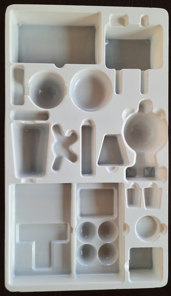 HIPS White Toys Blister Box Packaging, Thickness: 0.25 to 0.80, Material Grade: Plastic