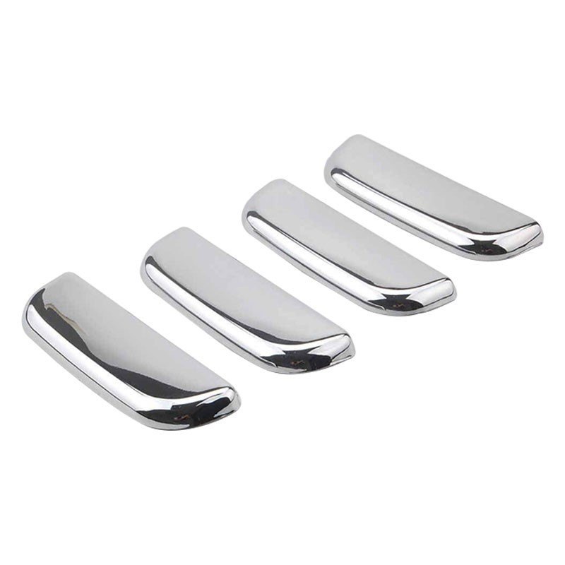 Swift Silver Chrome Catch Cover OR Handle Cover Set, Size: 4 Inch, Model Name/Number: B09Q94W653