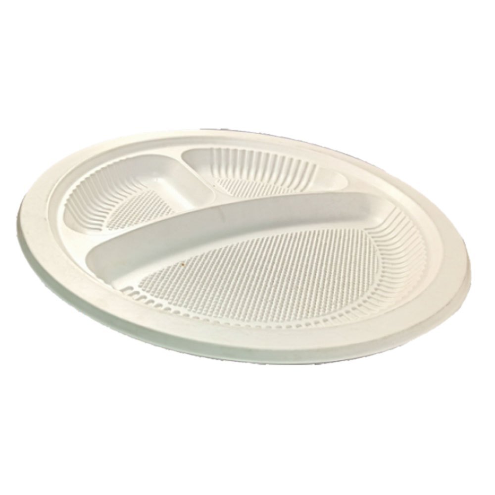Color: White CG5 3 Cavity Round Blister Packing Plate, For Food Packaging