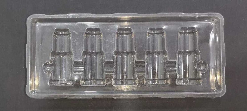 Transparent PET Cosmetics Blister Tray, Thickness: 2mm