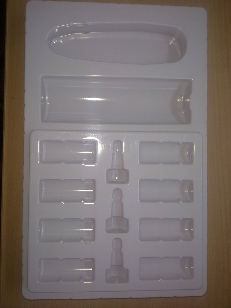 White Cosmetics Tray
