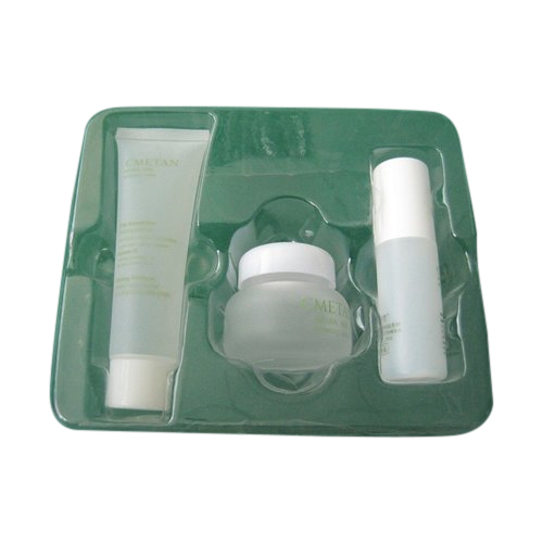 Rectangular Cosmetic Packaging Tray, Thickness: 3.2 mm