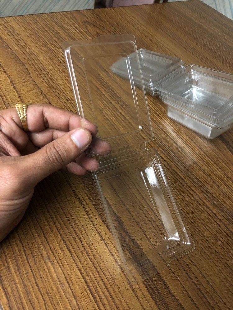 PVC Rectanglular Pharmaceutical/Cosmetic Packaging Trays