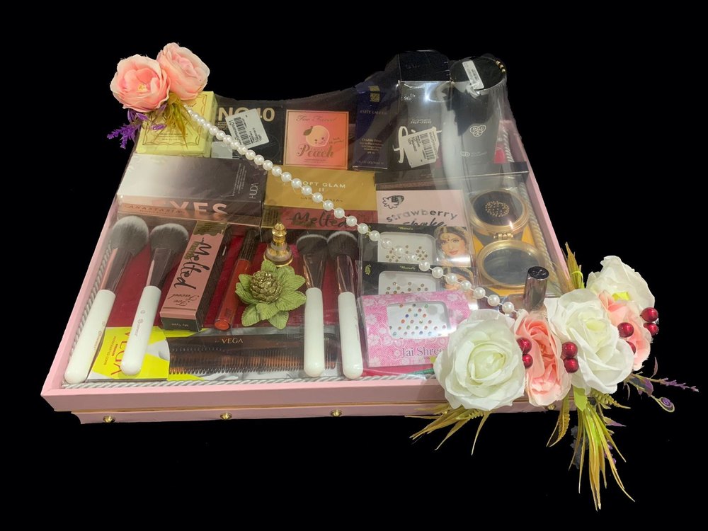 Party Rectanglular Bridal Cosmetics Tray Packing