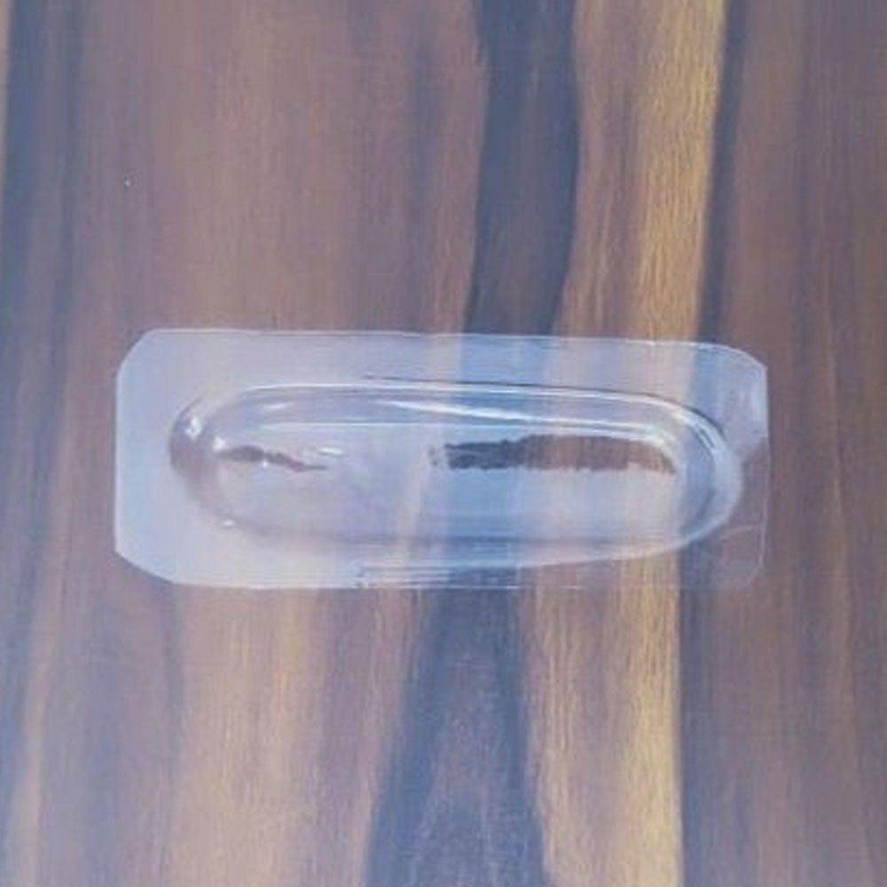 PVC Rectanglular Cosmetic Packaging Blister Tray