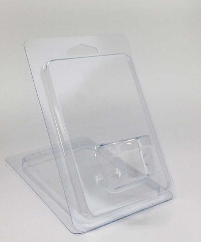 PVC Rectanglular Clamshell Blister Tray, Thickness: 1 mm