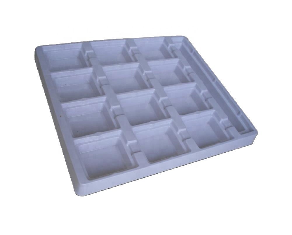 Color: White Square PVC Blister Tray