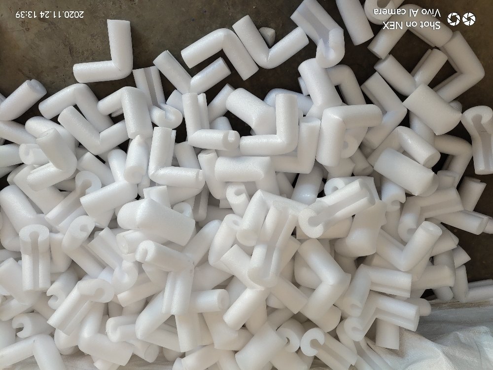 White EPE Corner Protectors, For Sharp Items, Size: Customize