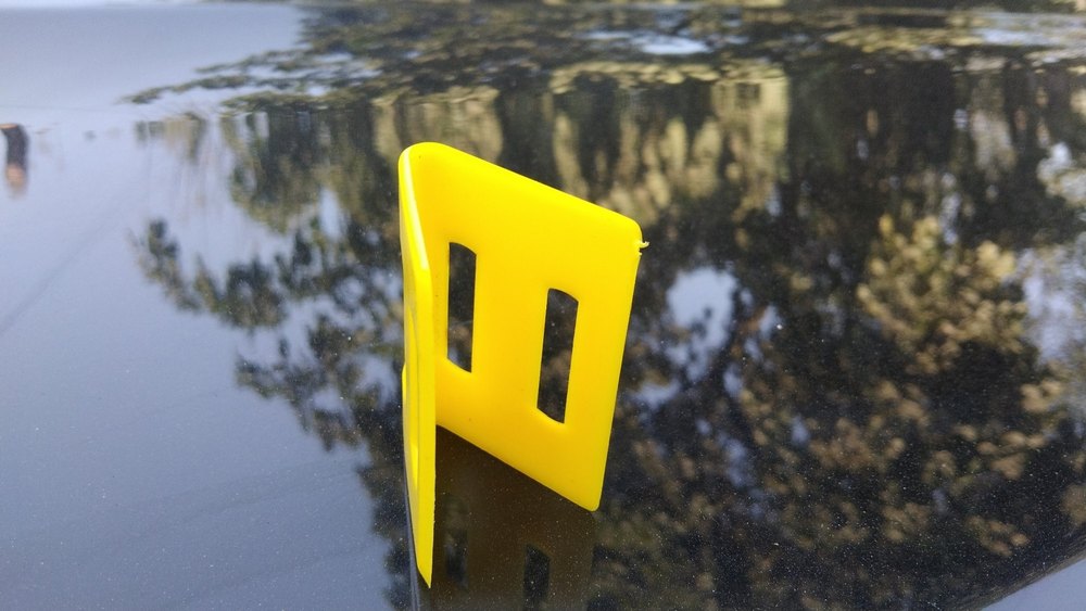 Steel EDGE Yellow Corner, For Home