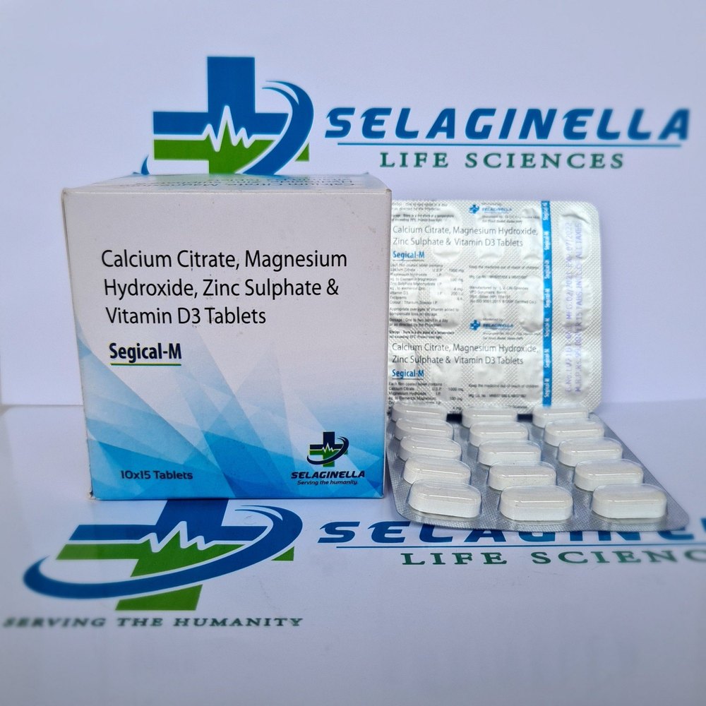Segical-M (10X15) TABLETS BLISTER PACKING., FOR SALE, Grade Standard: GMP