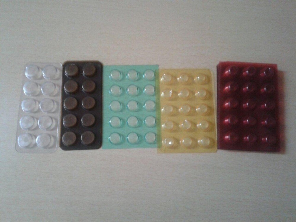 PVC Tablet Blister Packing, Thickness: 5mm