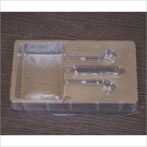 PVC White Vial Packaging Trays, Thickness: 2mm