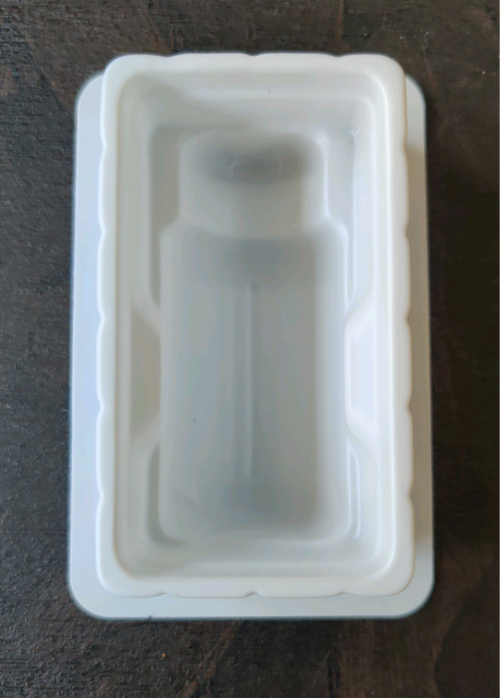 PVC White Vial Packaging Tray, Thickness: 2mm