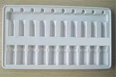 Injection ampoule & vial tray