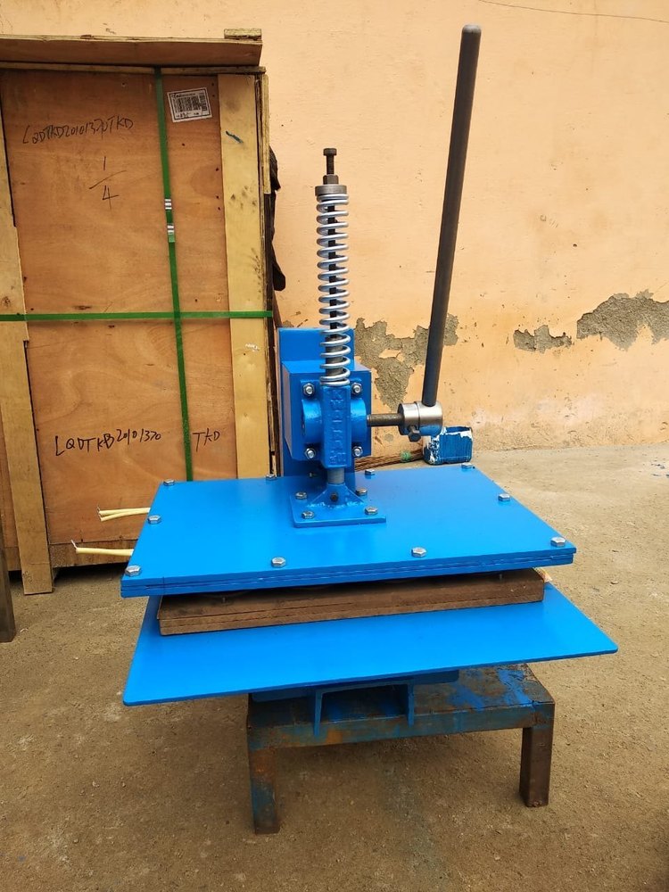 Mannual Blister Sealing Machine, 220, Capacity: 80 Calender Per Hour