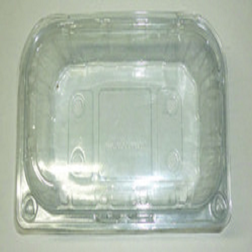 Square PVC Mushroom Tray, Capacity: 250gms, Thickness: 0-2mm