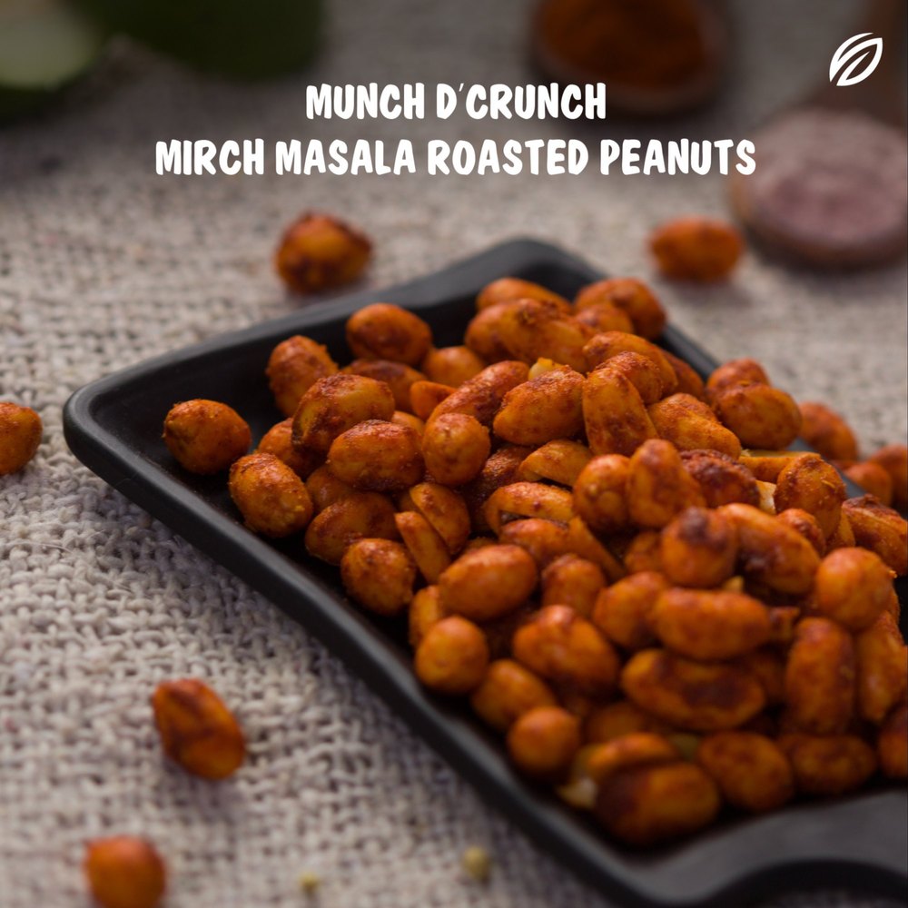 Mirch Masala Roasted Peanuts 25 Kgs Vacuum Pack Or 40 Kgs Pp Bag Bulk Pack