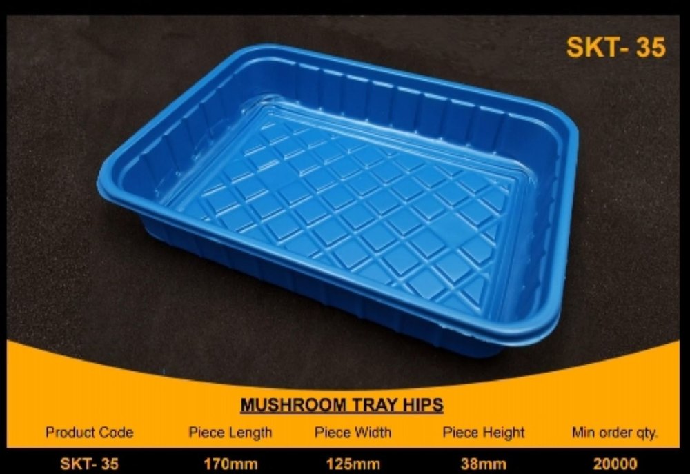 HIPS Mushroom Packing Tray
