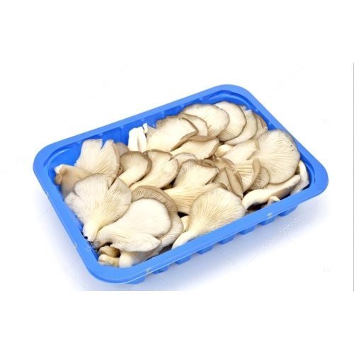 HIPS Blue Mushroom Tray, Capacity: 200gms, Thickness: 2-5mm