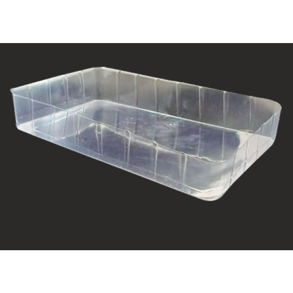 Rectanglular Transparent 250 Grams Blister Packing Bakery Biscuit Tray