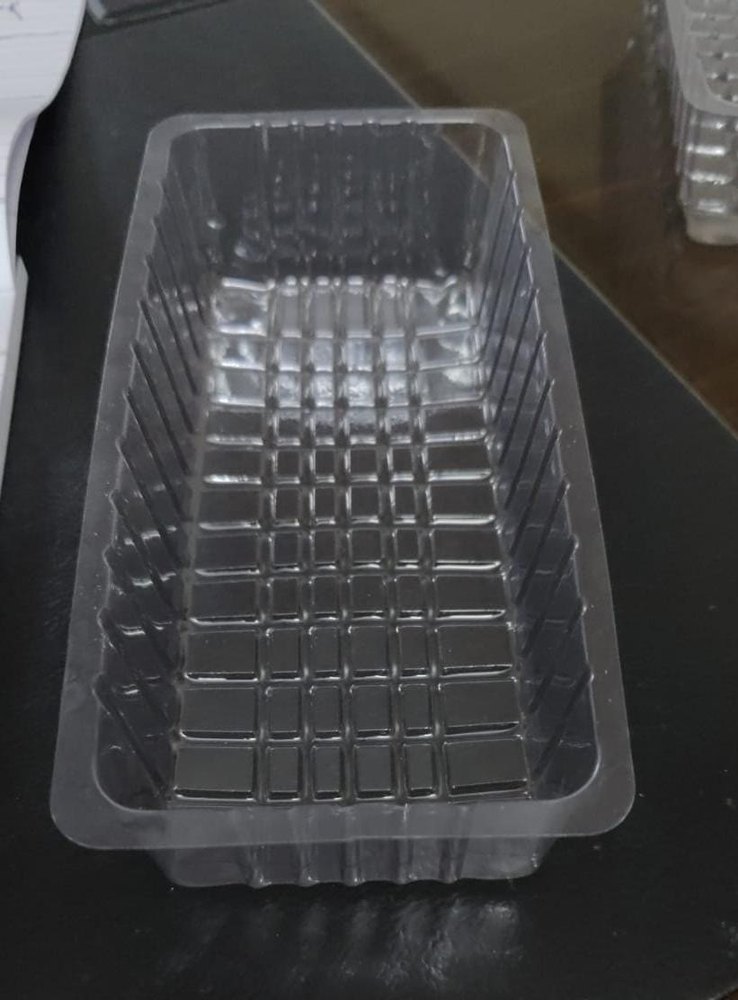 Plastic 200 gm Food Packaging Tray