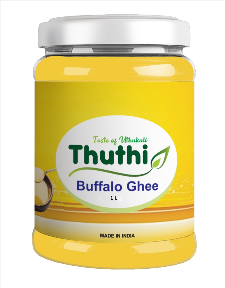 1 Liter Buffalo Ghee, Jar