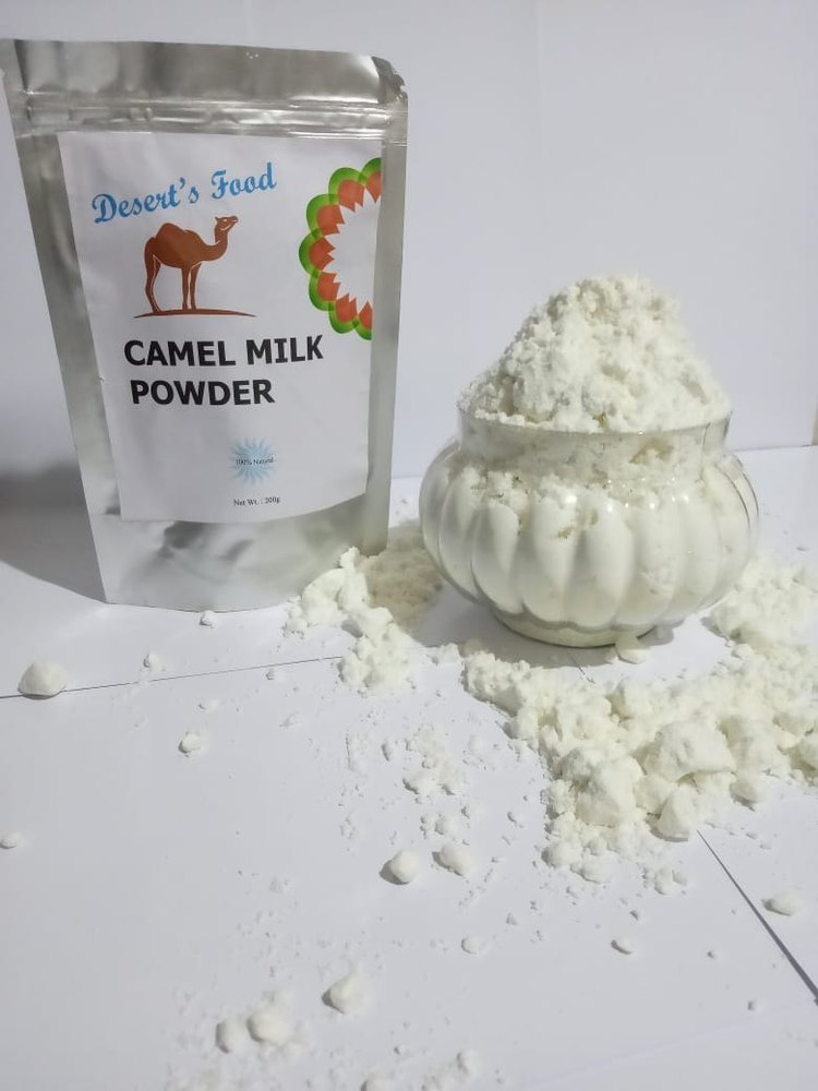 Deserts Food Spray Dried Camel Milk Powder, 200gm, Packet