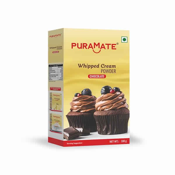 Puramate Chocolate Whipped Cream Powder