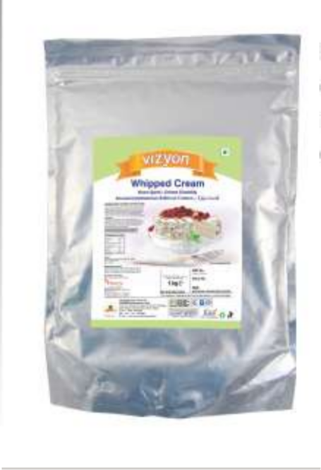 Vizyon Whipped Cream Powder, Packaging Type: Pouch