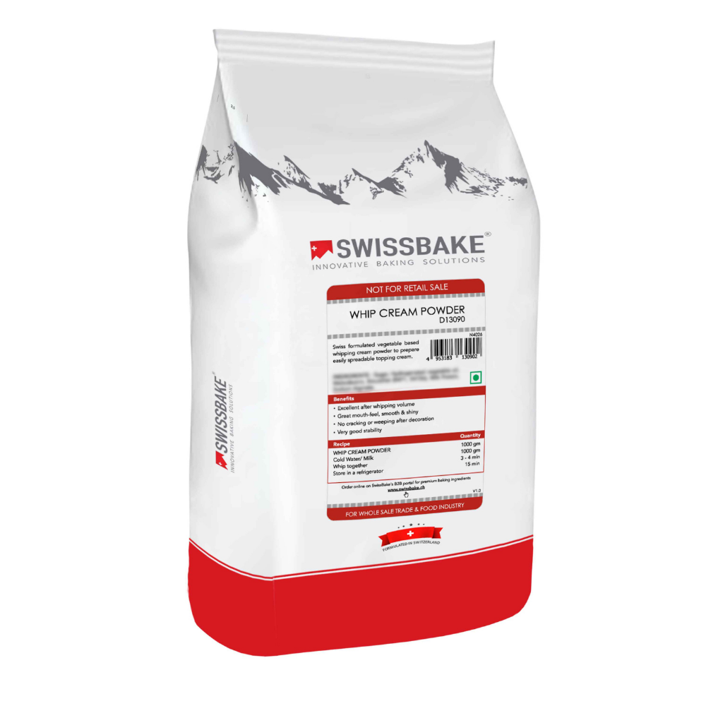 Swissbake Instant Whipped Cream Powder, 5 Kg, Packet