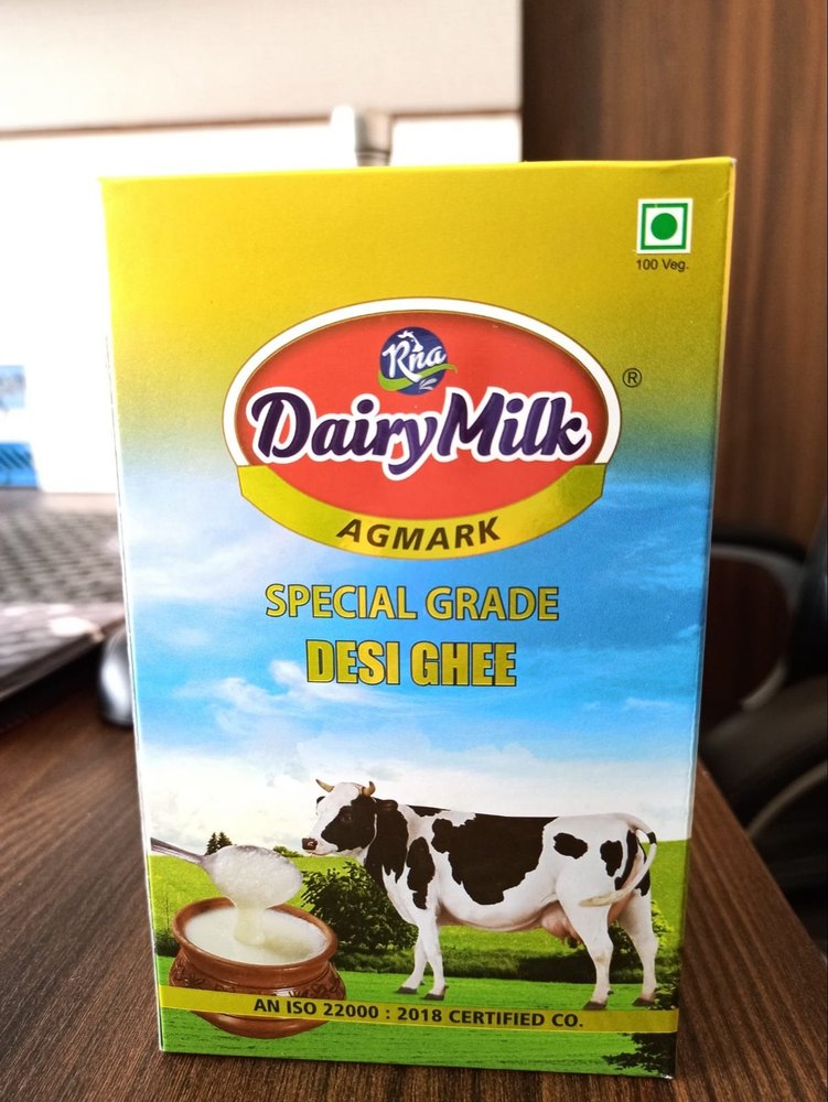 Dairy Milk Agmark Desi Ghee Tetra Pack 100 ml