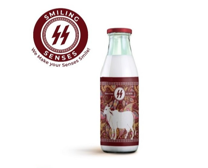 Smiling Senses Desi Cow A2 Milk