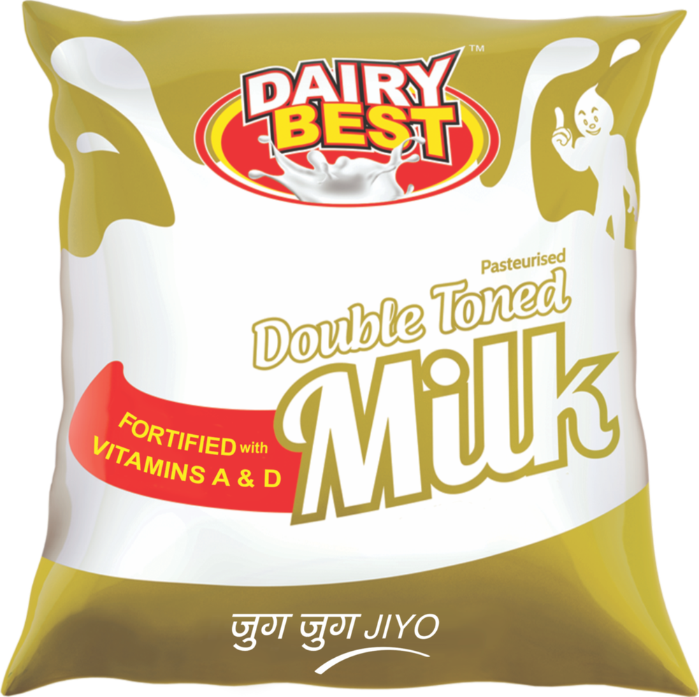 Dairy Best Double Toned Milk, Poly