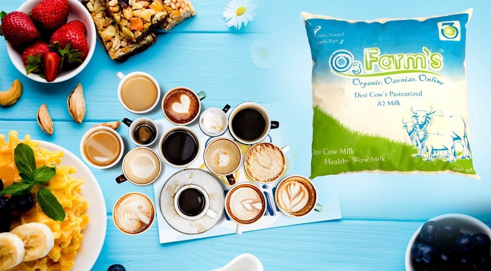 Desi Cow Milk, Packaging Type: Packet