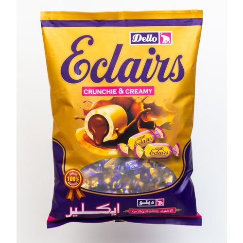 Dello Crunchy Eclairs Palm Toffee, Packaging Size: 650 to 765 g, Packaging Type: Packet