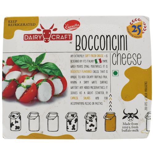 Boconcinni Cheese, Packaging Size: 200 Grams, Packaging Type: Box