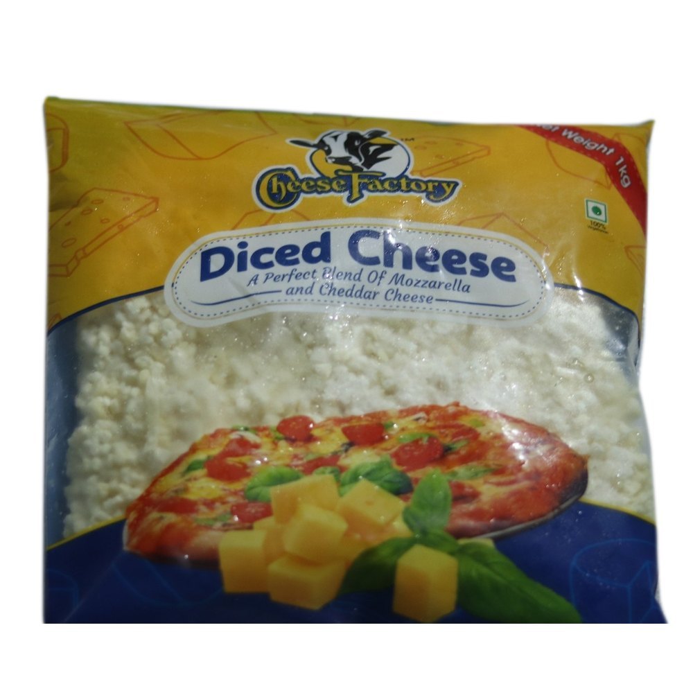 Cheese Factory Diced Cheese, Packaging Size: 1 Kg, Packaging Type: Packet