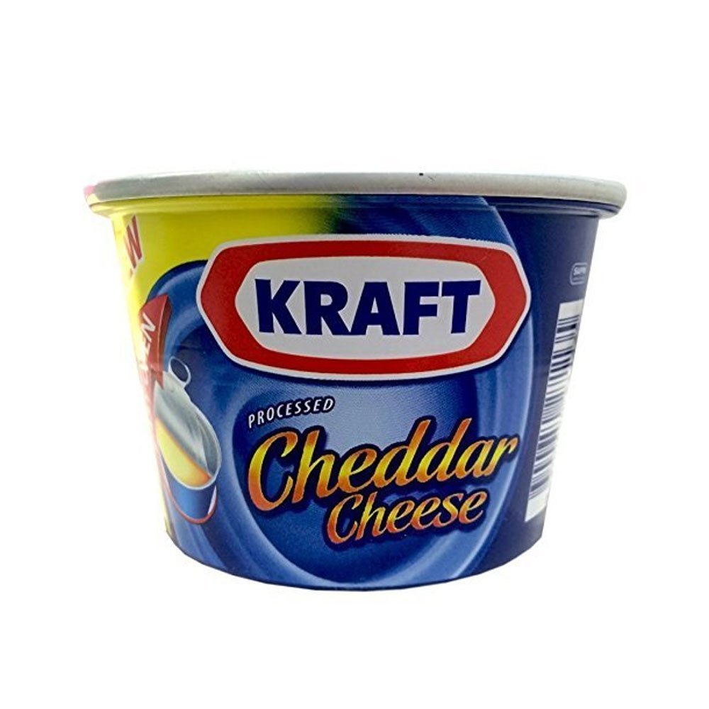 Imported Kraft Processed Cheddar Cheese tin