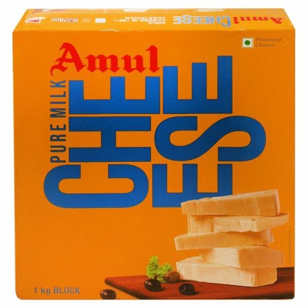 Amul Processed Cheese, Packaging Size: 1kg, Packaging Type: Box