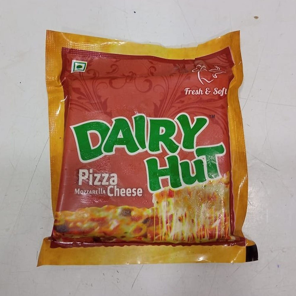Dairy Hut Pizza Mozzarella Cheese, Packaging Size: 1kg, Packaging Type: Packet