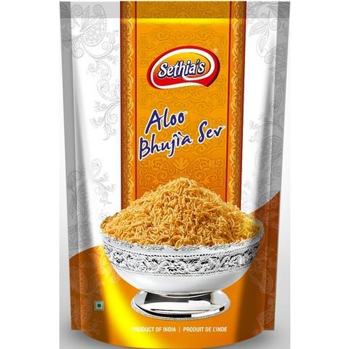 Masala Salted Sethia\'s Aloo Bhujia, Packaging Type: Packet