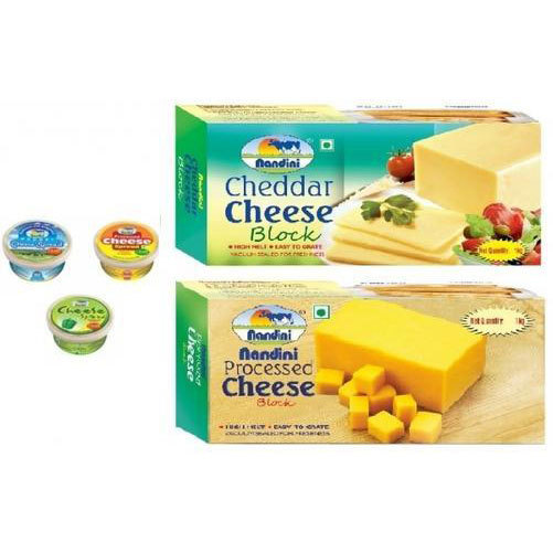 Nandini Chedder Cheese, Packaging Type: Pouch