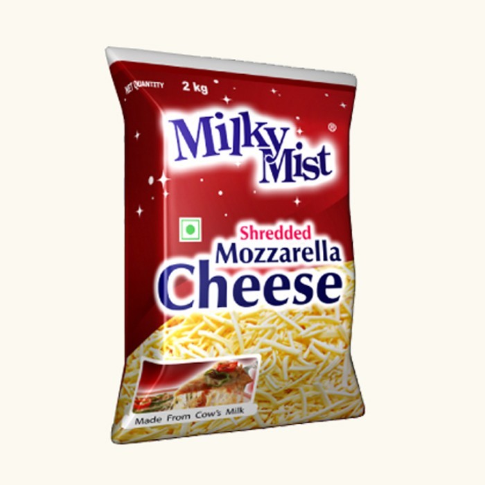 Processed Mozzarella Cheese, Packaging Type: Packet